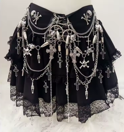 Short Gothic skirt